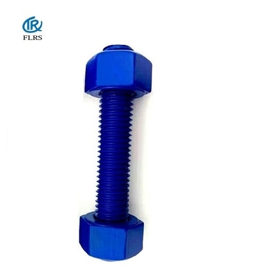 주문 양나사보울트 / A193B7 /A1942H 자일란 스터드 볼트를 코팅하는 PFTE online manufacture