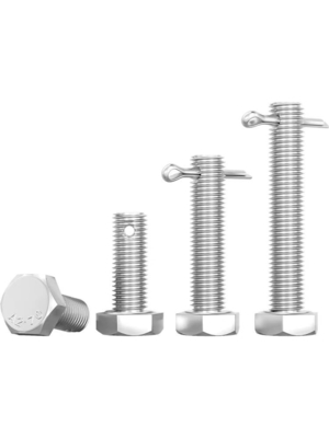 주문 셰크스건 헤드 볼트 스플릿 핀 홀과 함께 쉐크 GB / T 31.1 online manufacture