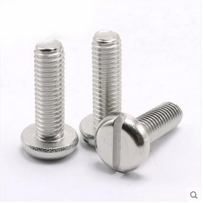 주문 다양한 재료 GB / T 67/ BS 450 슬로트 판 헤드 기계 나사 BSW 가닥 online manufacture