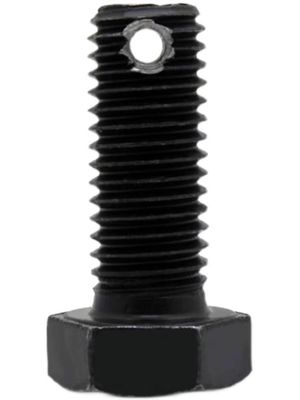 주문 탄소 강철 육각형 머리 볼트 클립 고정을 위해 꼬리에 구멍을 가진 online manufacture