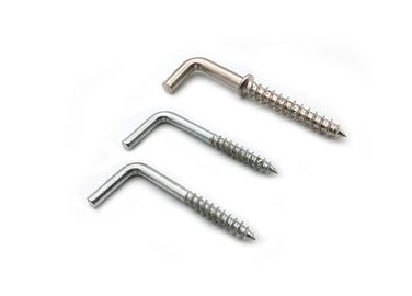 주문 Ｌ 형태는 기계적인 잠금 장치 / 자기 태핑 스퀘어 굴곡 스크류 후크에 실을 뀄습니다 online manufacture