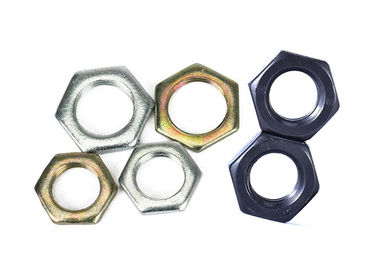 주문 모서리를 깎아내지 않은 육각형 가는 너트, 4.8 6.8 등급 가는 고정 나사 DIN 규격 online manufacture