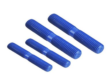 주문 각종 물자에서 유효한 두 배 견과를 가진 고열 저항하는 PTFE 입히는 두 배 끝 놀이쇠 online manufacture