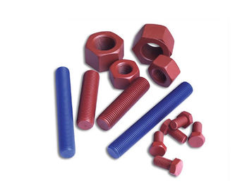 주문 다채로운 PTFE 입히는 두 배 끝 놀이쇠 가득 차있는 실 기준/비 기준 online manufacture