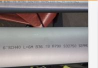 이음새가 없는 SCH10 ASTM A790 12m 듀플렉스 스테인리스강 파이프