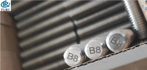주문 BSW 스레드 스테인레스 강 Gr. B8 A193 양나사보울트 online manufacture