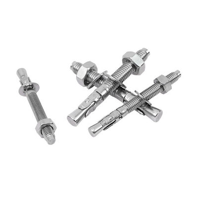 주문 콘크리트를 위한 보통 SS M10 M16 M24 쐐기 고정 수나사/닻 확장 수나사 online manufacture