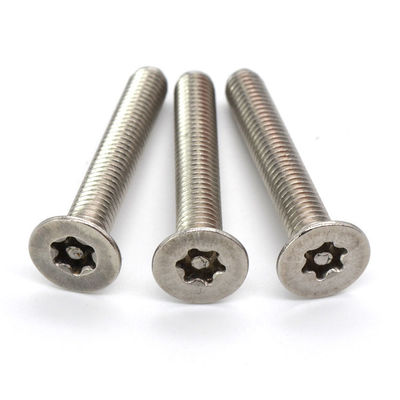 주문 머리 Torx 접시머리에 있는 스테인리스 핀은 반대로 도둑질 안전 나사를 조입니다 online manufacture