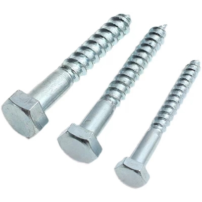 주문 M20 DIN571 육각 헤드 래그 볼트 아연도강 육각형 목재용 나사 online manufacture