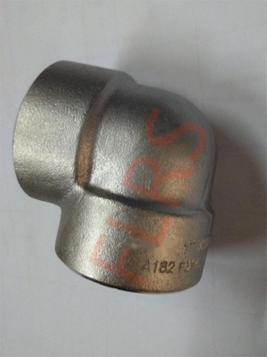 90 각도 엘보 A182 F316L ASME B16.11에 적합하는 3000 안출된 강관을 분류하세요