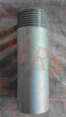 마지막  A312 TP304 / 304L 위의 BS3799 / ASTM A733 무계목 강관 젖꼭지  스크류드