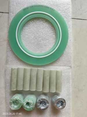 파이프 라인 상승 플랜지용 G10 + PTFE 가스켓과 함께 플랜지 절연 키트 F 타입