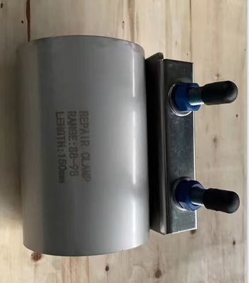 PN10-PN16 직선 파이프용 스테인리스 스틸 파이프 압력 클램프 단판 SS304 EPDM/NBR