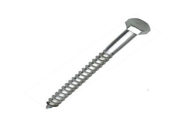 목재용 나사, 스테인레스 강 파스너 ASME B18.2.1 표준을 타진하는 육각 헤드 본인