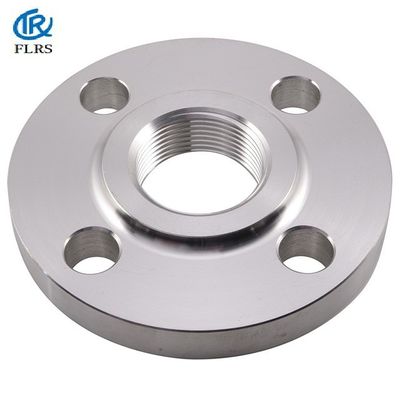 ASME/ANSI/DIN는 도시/산업 빌딩 기계장치를 위한 탄소 강철/스테인리스/합금 강철 실을 꿴 플랜지를 위조했습니다