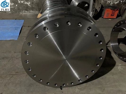 단조 탄소강 ASME B16.5 블라인드 플랜지 ASTM SA105 N+ 미세 입자